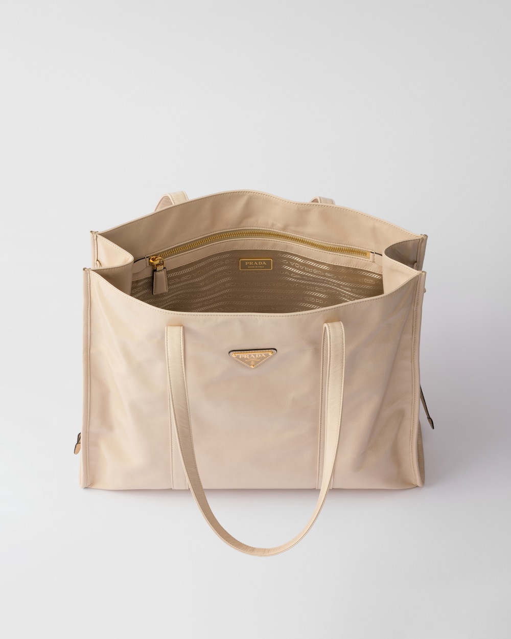 Prada Large Leather Tote Bag - Image 5